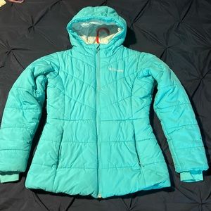 Girls Columbia Teal winter ❄️ coat